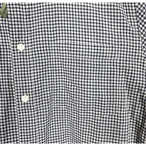 NWT Men’s Shirt Size S Button Down Long Sleeve Blue Standard Fit Goodfellow & Co - Picture 5 of 8